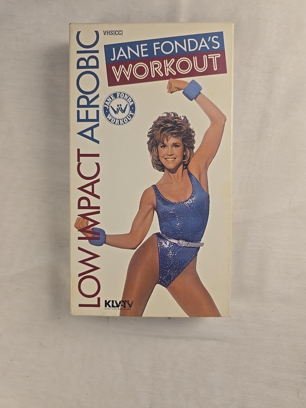 Vintage Jane Fonda Workout Low Impact Aerobic VHS 1986